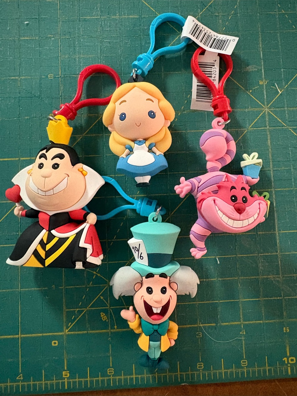 Alice in Wonderland Bag Clips